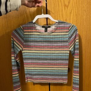Rainbow Forever 21 Long Sleeve